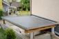 Preview: EPDM Folie 1 mm für Gartenschuppen-Dach verlegt
