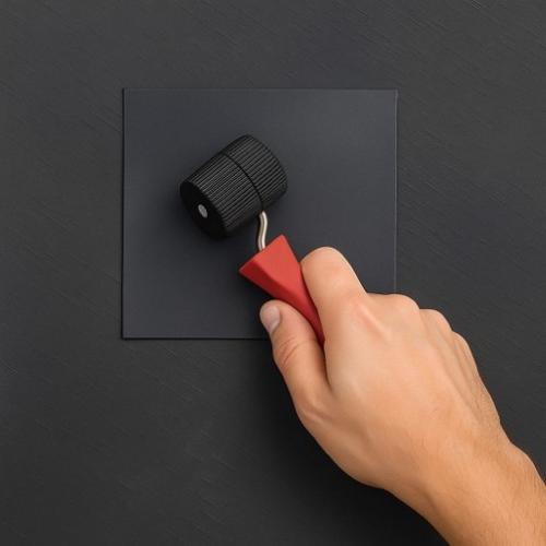 Dachfolie reparieren Andrückroller