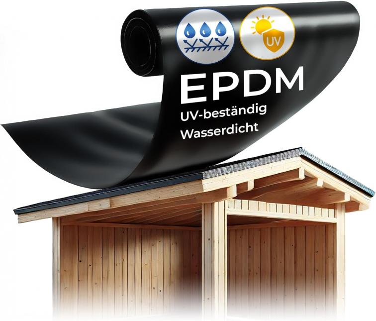 EPDM Dachfolie für Carport und Garageabdichtung EPDM Dachfolie für Carport und Garageabdichtung
